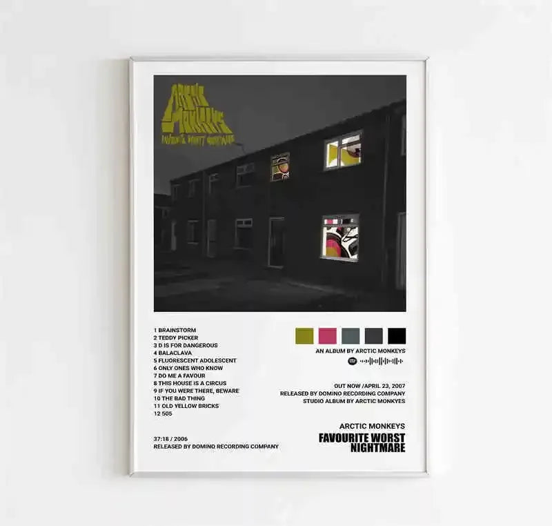 ARCTIC MONKEYS - FAVOURITE WORST NIGHTMARE