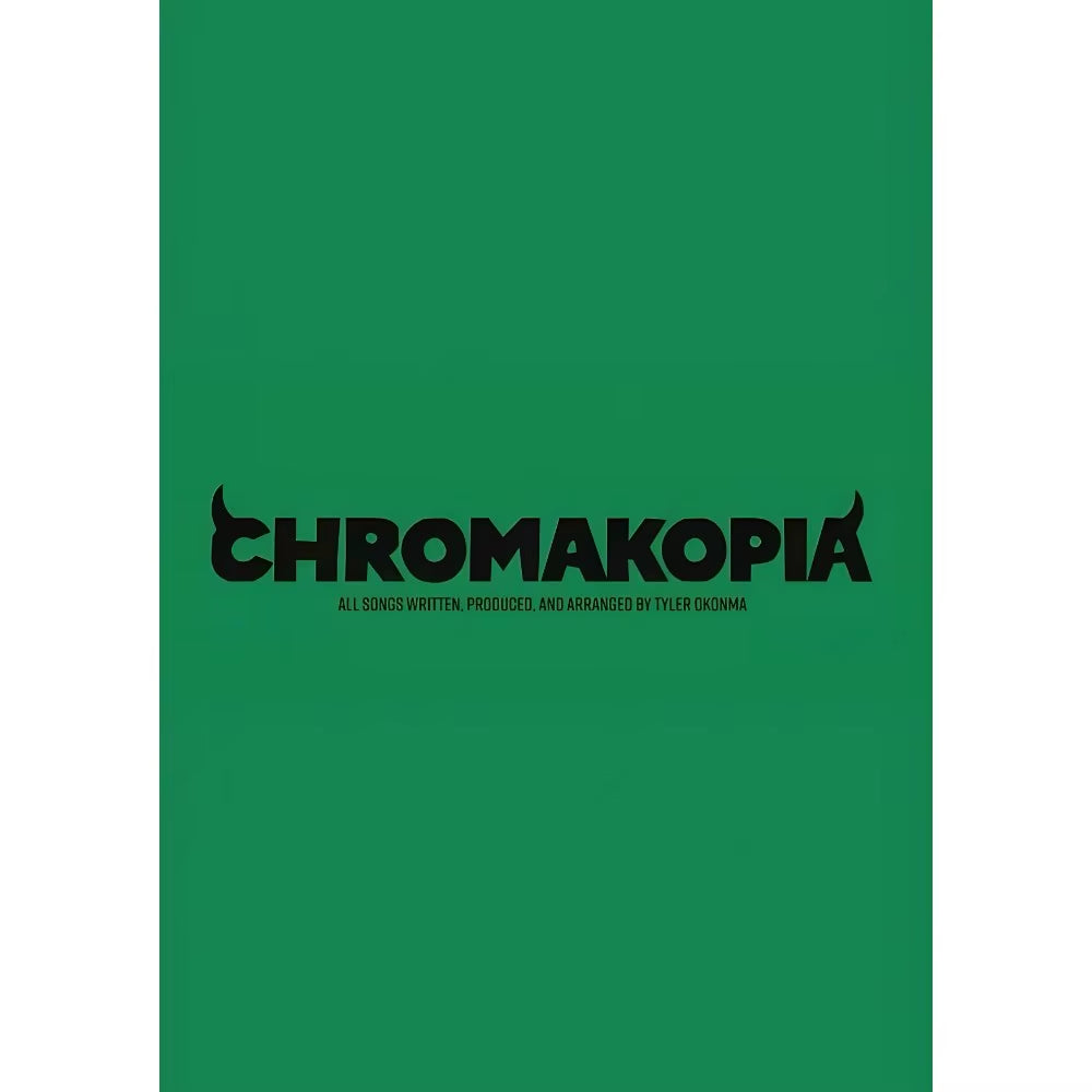 Rapper T-Tyler Creator C-Chromakopia Poster Sticky Wall Art Printing Waterproof Home Living Bed Room Bar Aesthetic Decor