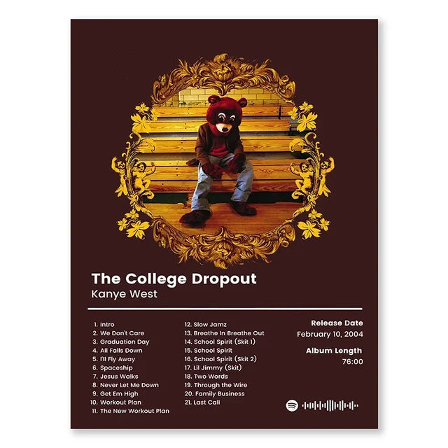 KANYE WEST - THE COLLEGE DROP OUT