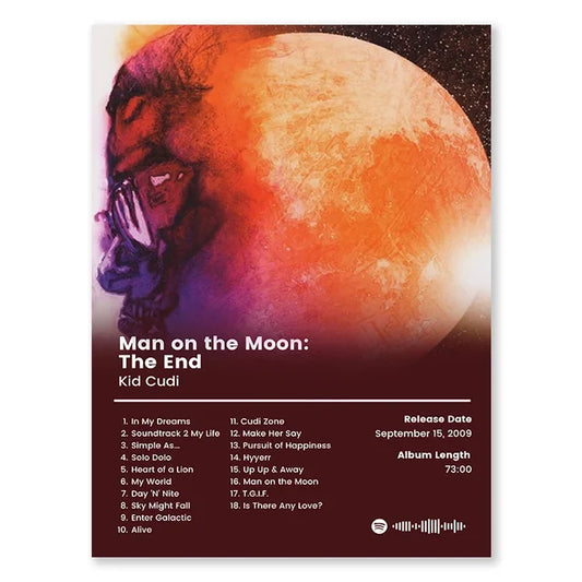 KID CUDI - MAN ON THE MOON: THE END