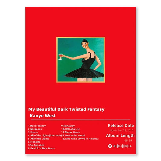 KANYE WEST - MY BEAUTIFUL DARK TWISTED FANTASY