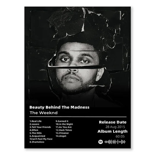 THE WEEKND - BEAUTY BEHIND THE MADNESS