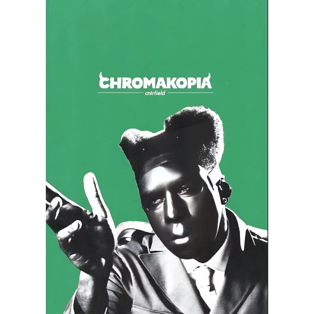 Rapper T-Tyler Creator C-Chromakopia Poster Sticky Wall Art Printing Waterproof Home Living Bed Room Bar Aesthetic Decor